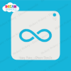 Picture of Infinity Symbol - Mylar Stencil - 10