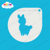 Picture of Baby Llama - Mylar Stencil - 14