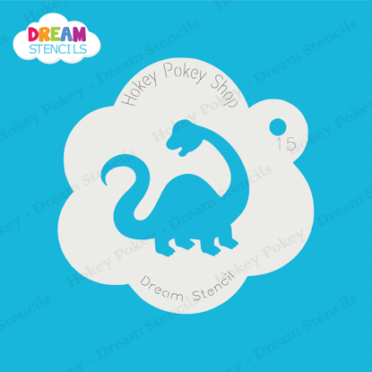 Picture of Baby Dinosaur - Mylar Stencil - 15