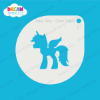 Picture of Unicorn Pegasus - Mylar Stencil - 21