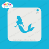 Picture of Swimming Mermaid - Mylar Stencil - 28