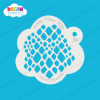 Picture of Reptile Scales - Mylar Stencil - 34