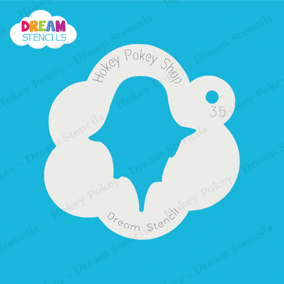 Picture of Ghost - Mylar Stencil - 35