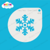 Picture of Festive Snowflake - Mylar Stencil - 44