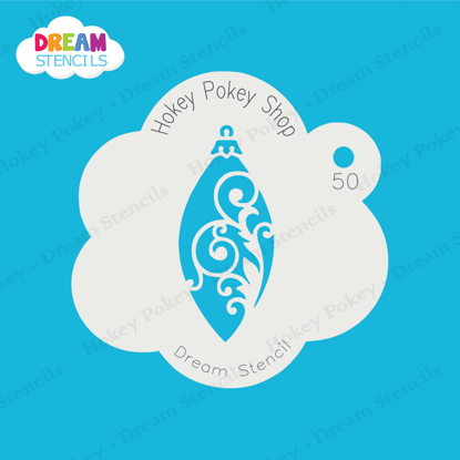 Picture of FancyOrnament - Mylar Stencil - 50