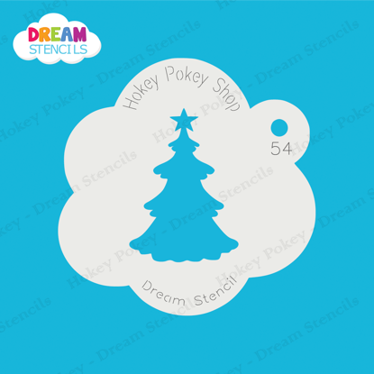 Picture of Christmas Tree - Mylar Stencil - 54