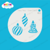 Picture of Ornament Trio - Mylar Stencil - 60