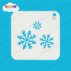 Picture of Snowflake Cluster - Mylar Stencil - 62