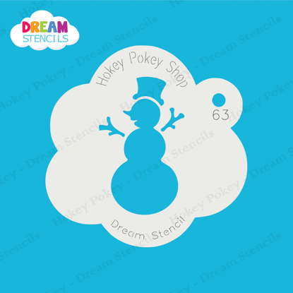 Picture of Snowman - Mylar Stencil - 63