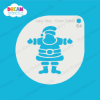 Picture of Santa - Mylar Stencil - 64
