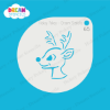 Picture of Rudolph Head - Mylar Stencil - 65