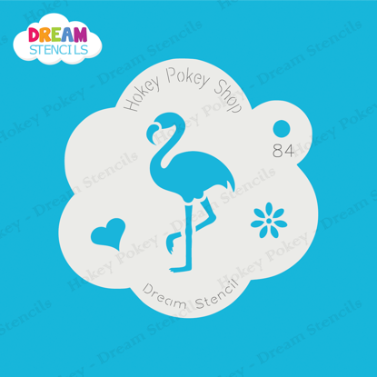 Picture of Flamingo - Mylar Stencil - 84