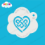 Picture of Celtic Heart Knot - Mylar Stencil - 92