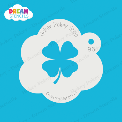 Picture of Four-Leaf Clover - Mylar Stencil - 96