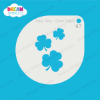 Picture of Cascading Three-Leaf Clovers - Mylar Stencil - 97