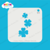 Picture of Cascading Four-Leaf Clovers - Mylar Stencil - 98