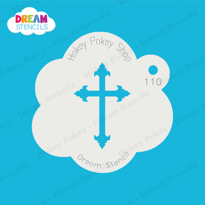 Picture of Cross - Mylar Stencil - 110