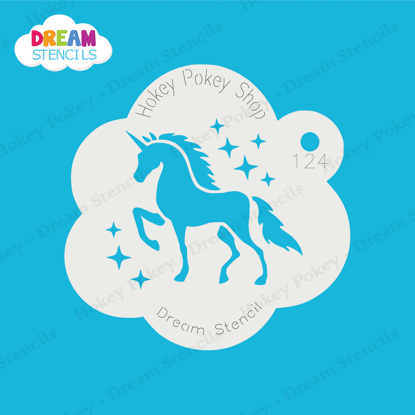 Picture of Magical Unicorn - Mylar Stencil - 124