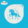Picture of Magical Unicorn - Mylar Stencil - 124