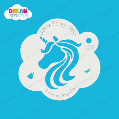 Picture of Enchanted Unicorn - Mylar Stencil - 126