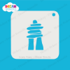 Picture of Inukshuk #2 - Mylar Stencil - 130