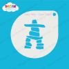 Picture of Inukshuk #3 - Mylar Stencil - 131