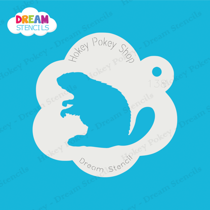 Picture of Beaver - Mylar Stencil - 138