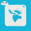 Picture of Moose Head - Mylar Stencil - 140