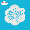 Picture of Fireworks - Mylar Stencil - 149