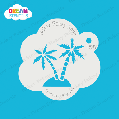 Picture of Palm Trees - Mylar Stencil - 158