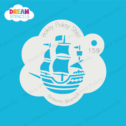 Picture of Ship - Mylar Stencil - 159