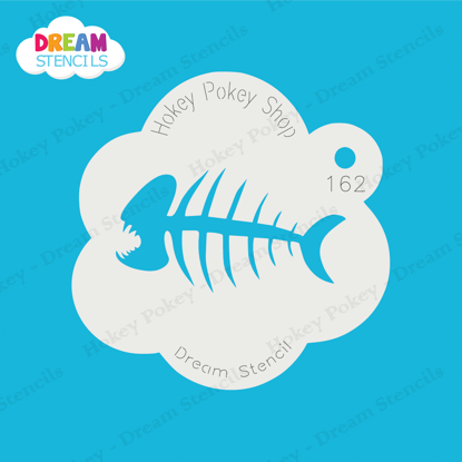 Picture of Dead Fish - Mylar Stencil - 162