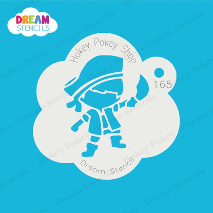 Picture of Pirate Boy - Mylar Stencil - 165