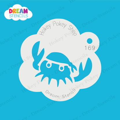Picture of Pirate Crab - Mylar Stencil - 169