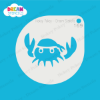 Picture of Pirate Crab - Mylar Stencil - 169