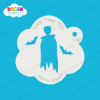 Picture of Flying Dracula - Mylar Stencil - 178
