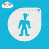 Picture of Standing Franky - Mylar Stencil -182