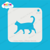 Picture of Walking Cat - Mylar Stencil - 213