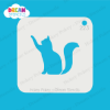 Picture of Cat Hi Five - Mylar Stencil - 223