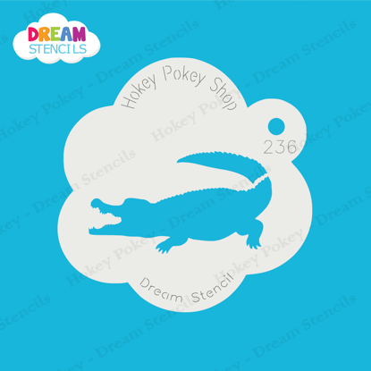 Picture of Alligator - Mylar Stencil - 236