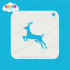 Picture of Running Deer - Mylar Stencil - 243
