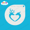 Picture of Deer in Love - Mylar Stencil - 245