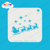 Picture of Santa's Sleigh - Mylar Stencil - 246