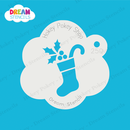 Picture of Christmas Stocking - Mylar Stencil - 250