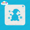 Picture of Jolly Snowman - Mylar Stencil - 252