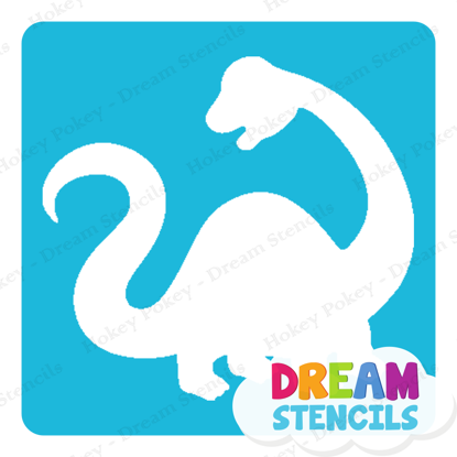 Picture of Baby Dinosaur - Vinyl Stencil - 2