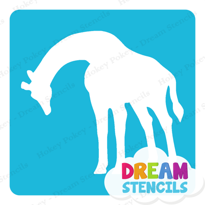 Picture of Giraffe - Vinyl Stencil - 9