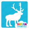 Picture of Reindeer  - Vinyl Stencil -25