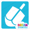 Picture of Hanukkah Dreidel - Vinyl Stencil -35