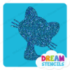 Picture of Kitty  - Vinyl Stencil - 54
